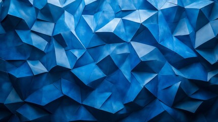 Obraz premium Blue Geometric Abstract Background
