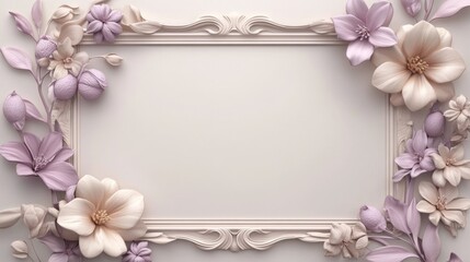 Floral Frame Elegance