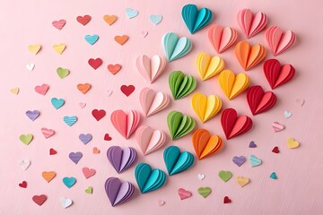 Romantic Valentine's Day Background with Love Theme