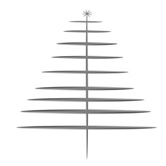illustrazione digitale di un Albero di Natale  © Franxuc
