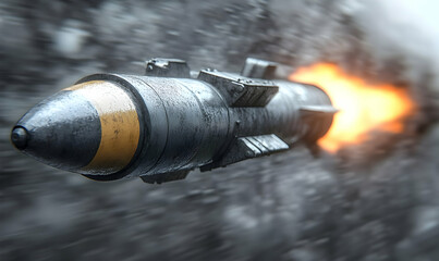 Missile launching, war, explosion, sky, flight, motion, weapon, defense, conflict, military