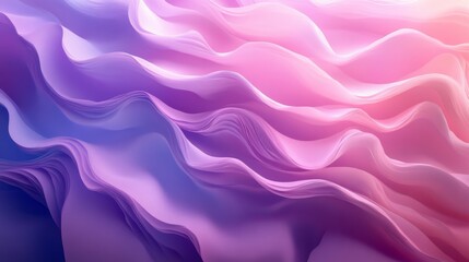 Obraz premium Abstract Pastel Wave Pattern