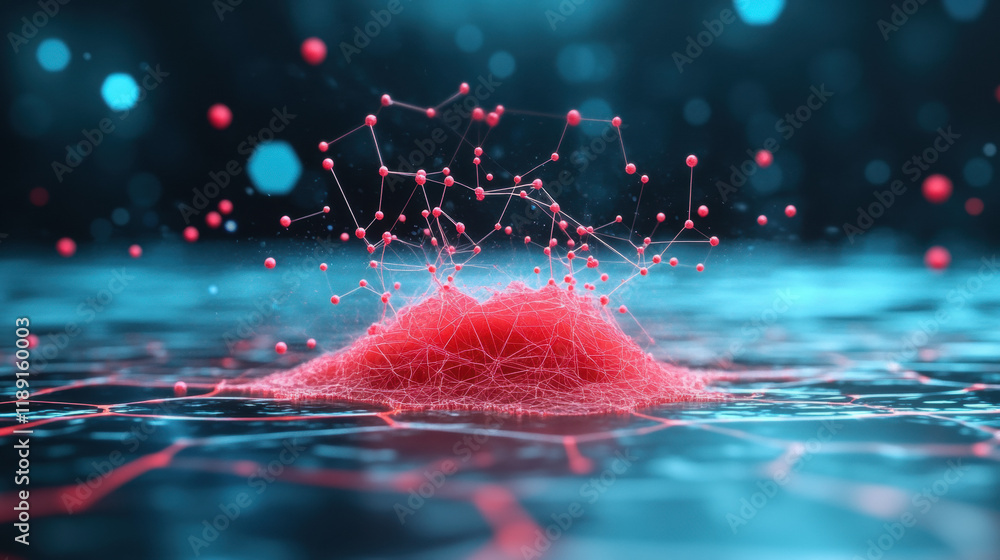 Aufkleber dynamic motion, dynamic motion style image featuring chaos and high fidelity, perfect for creative p