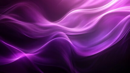 Ethereal Purple Waves