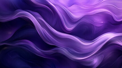 Fototapeta premium Abstract Violet Wave Pattern