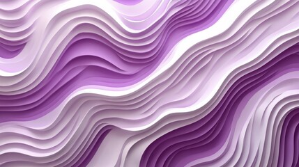 Abstract Purple Wave Layers
