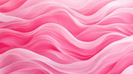 Fototapeta premium Soft Pink Abstract Waves