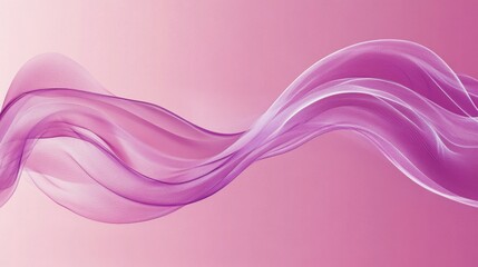 Pink Abstract Wave