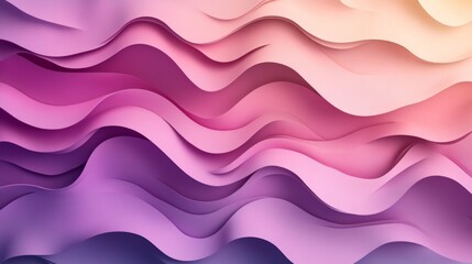 Colorful Abstract Wave Pattern