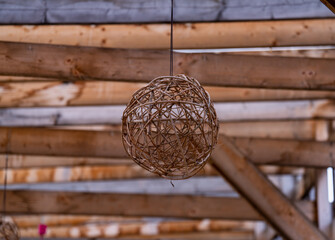 Old things hang on the ceiling