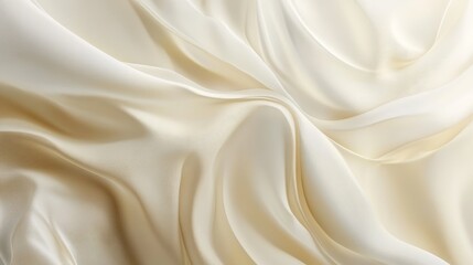 Obraz premium Serene Elegance - Minimalist Warm Design with Smooth Ivory Hues and Abstract Accents