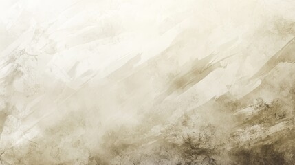 Naklejka premium Serene Greige Gradient with Organic Lines - Modern Abstract Aesthetics of Minimalism and Tranquility