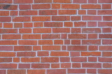 red brick wall