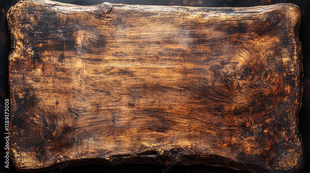 Poster rustic wooden board displaying unique grain patterns and textures from nature's artistry