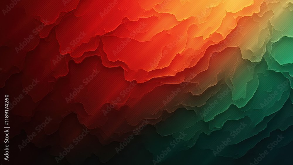 Poster abstract red green gradient texture background - abstract gradients
