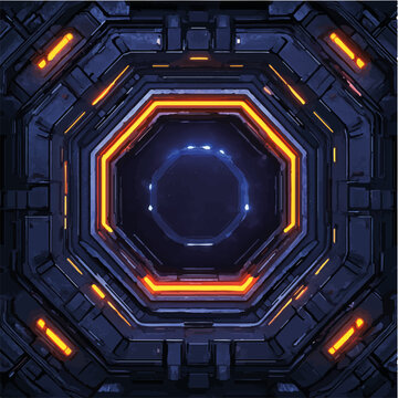 Vektorisiert aus derm Package: rpg, fantasy, game, board, symmetrisch, neon, nerd, au&szlig;erirdisch, ufo, trek, wars, Allianz, portal, planet, galaxy, 