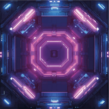 Vektorisiert aus derm Package: rpg, fantasy, game, board, symmetrisch, neon, nerd, au&szlig;erirdisch, ufo, trek, wars, Allianz, portal, planet, galaxy, 