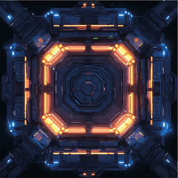 Vektorisiert aus derm Package: rpg, fantasy, game, board, symmetrisch, neon, nerd, au&szlig;erirdisch, ufo, trek, wars, Allianz, portal, planet, galaxy, 