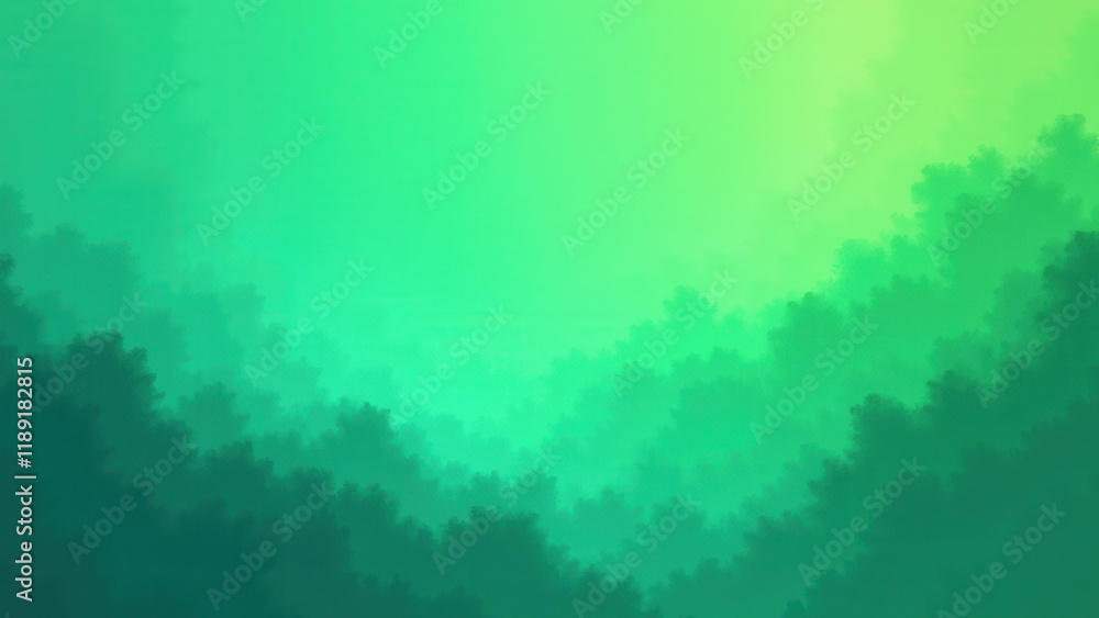 Poster green gradient abstract background texture - abstract art