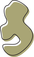 shape elements decoration abstract boho