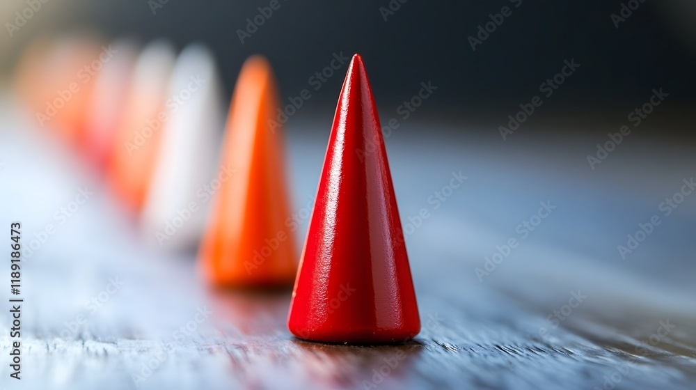 Aufkleber conceptual image representing the combination of leadership frameworks visionary tactics and optimiz