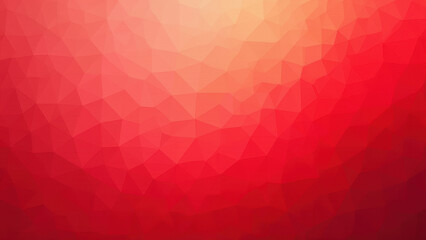 Obraz premium Red Abstract Geometric Polygonal Background - Abstract backgrounds