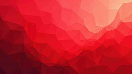 Red Abstract Geometric Polygon Background - Geometric patterns