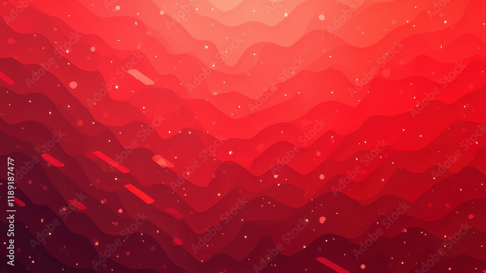 Poster red abstract wave background texture - abstract backgrounds