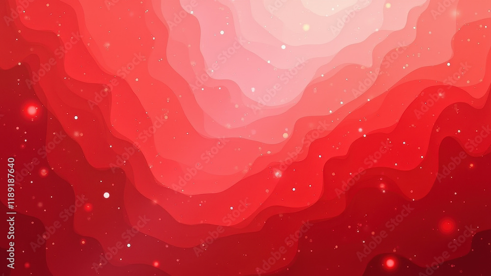 Poster red abstract wave background texture - abstract backgrounds