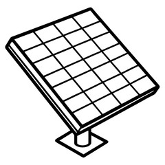 Clean Energy Line Art Design
