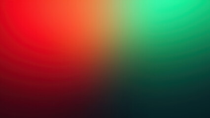 Fototapeta premium Red Green Gradient Background Texture - Gradient backgrounds