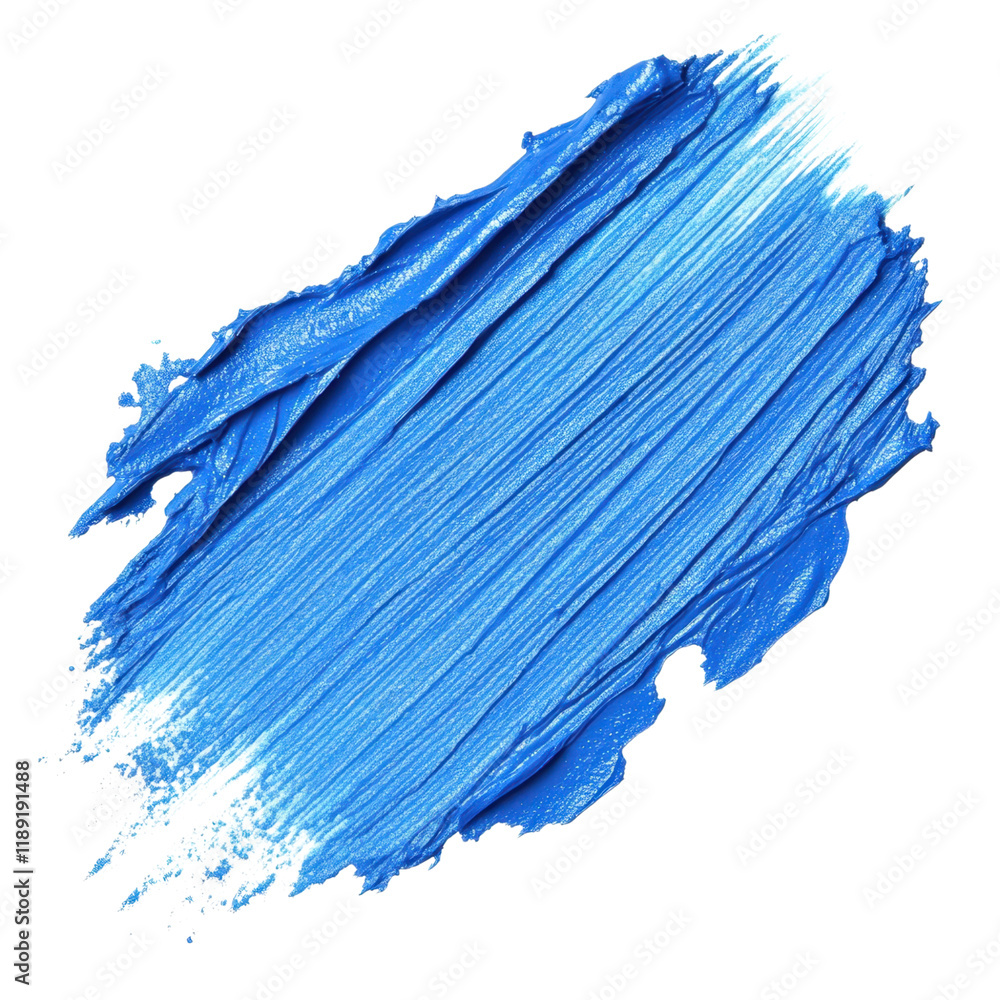 Poster abstract blue paint stroke texture background design element for artistic projects and creative visu