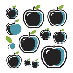 Flat vector illustration. flat icon, outline icons, vector icons, web icons.