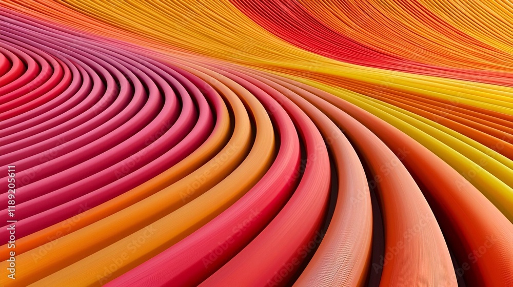 Poster vibrant abstract ai data visualization, a dynamic interplay of colors and shapes illustrating comple