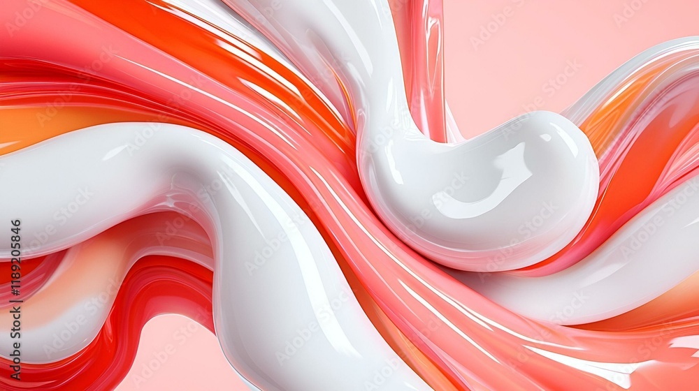 Poster vibrant abstract ranking visualization, an energetic display of colors and shapes conveying complex 