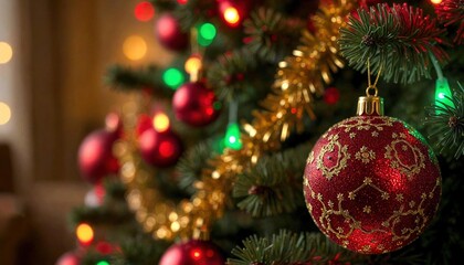 East Coast Christmas Tree Close-Up