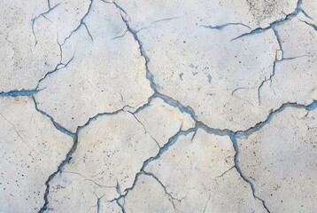 Fototapeta premium Cracked Concrete Texture Grunge Distressed Wall Surface Background