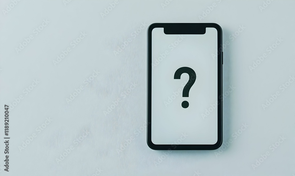 Poster interactive quiz displayed on a sleek smart device, vibrant interface engaging users in a dynamic le