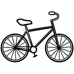 Elegant Bicycle Vector Illustrations
