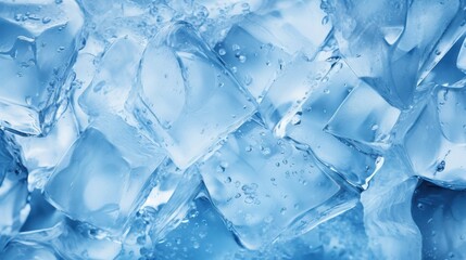 Icy Elegance: Glistening Texture of Cold Perfection