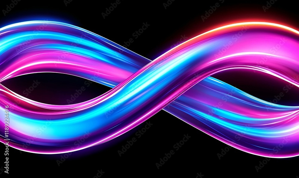 Poster vivid abstract sphere, a dynamic fusion of colors and shapes symbolizing security and connectivity i