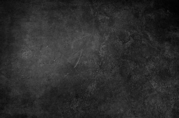 Grunge black concrete wall texture or background.