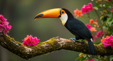  toucan on a tree © Naufal El Shidqi