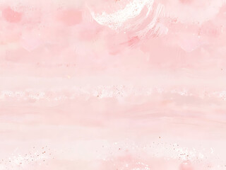 Detailed close up of vibrant pink background with intricate leaves scattered throughout, A soft, pastel pink background with delicate swirls