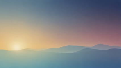 Obraz premium A Minimalist Mountain Landscape for Modern Business Branding and Marketing Content