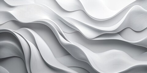 Obraz premium A minimalist monochromatic background in light grey with a faint texture.