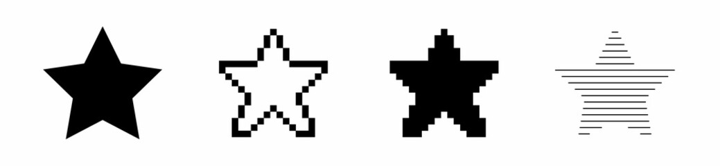 Obraz premium Gamepad icon outlines set to sign. Gamepad set