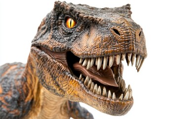 Obraz premium Tyrannosaurus Rex Head Close Up Detailed Model