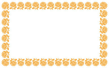 frame with a pattern