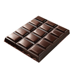 Obraz premium A Delicious Dark Chocolate Bar Closeup Photography Sweet Treat Indulgence